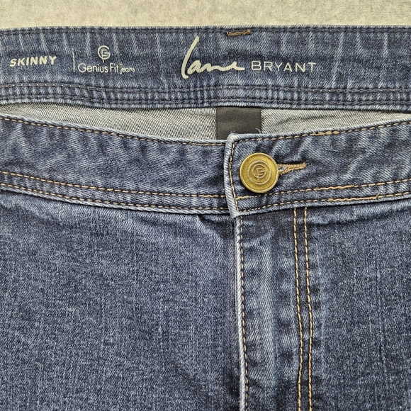 Lane Bryant Genius Fit Skinny Jeans Women's Size 28 Short - Picture 2 of 7